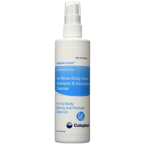 Bedside-Care® Waterless Antimicrobial Body & Hair Cleansing Spray, Unscented, 4.1 oz