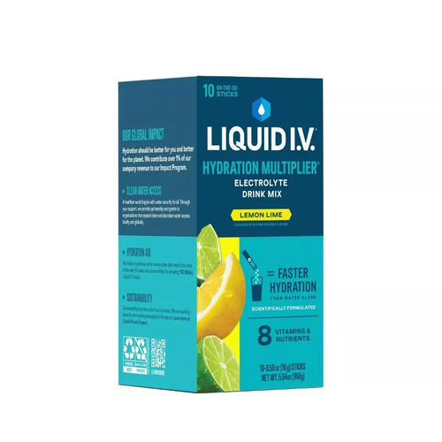 Box of Liquid I.V. Hydration Multiplier powder with 3x electrolytes
