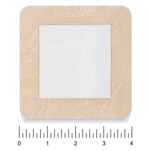 Vitale Silicone Foam Dressing box of 10 – convenient supply of 4x4 dressings for wound care