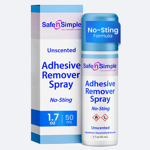 Safe N Simple No-Sting Adhesive Remover Spray 1.7 oz aerosol can
