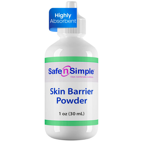 Safe N Simple Ostomy Skin Barrier Powder 1 oz bottle