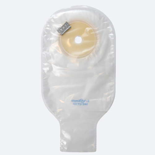 Safe N Simple 12" One-Piece Drainable Banana Clip Pouch Transparent Standard Wear packaging