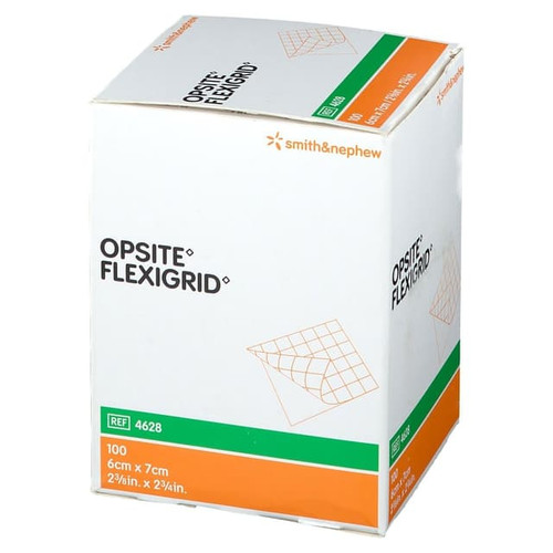 Opsite Flexigrid transparent film dressing box of 100 unit
