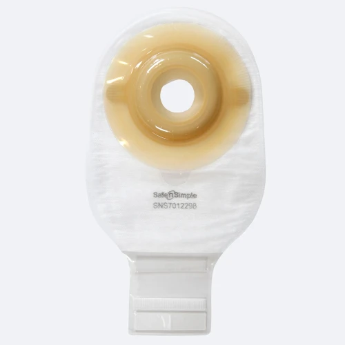 Safe N Simple 12" Convex Drainable Pouch 1-1/8" Precut packaging