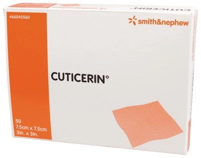 Smith & Nephew Cuticerin Gauze Dressing 3" x 3" packaging