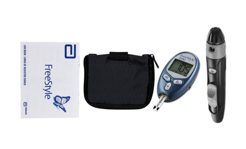 ABBOTT FreeStyle Lite Blood Glucose Meter kit For GLucose Care