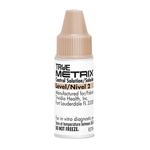 TRUE Metrix Control Solution  - MEDIUM - Level 2 For GLucose Care