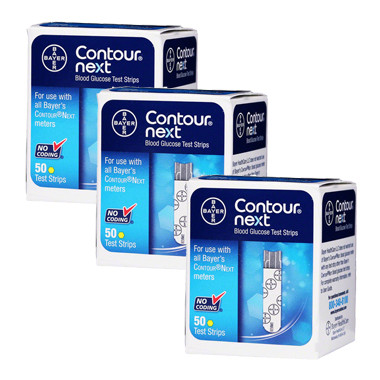 Ascensia Bayer Contour NEXT 150 Test Strips For Glucose Care