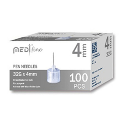  Embrace Insulin Pen Needles (32G 4mm) : Health & Household