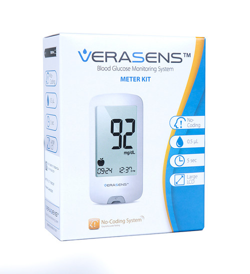 VeraSens Glucose Meter Kit For GLucose Care