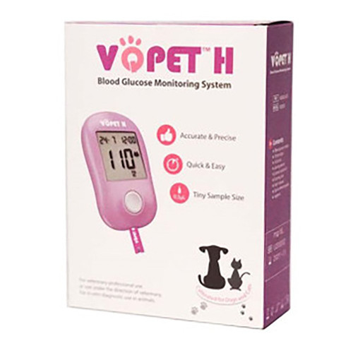 VQ PET H Blood Glucose Monitoring System for Pet Use Starter KIT