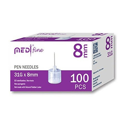 Droplet Pen Needle, 31g 8mm 400 Ct.