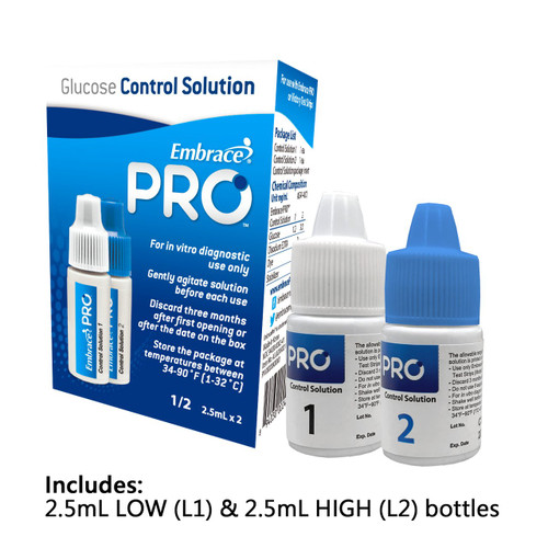 Omnis Health Embrace PRO Glucose Control Solution Omnis Health Embrace PRO Glucose Control Solution