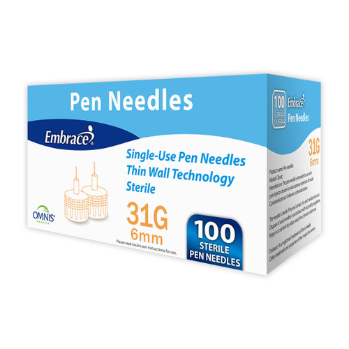  Medt - Fine Insulin Pen Needles (32G 4mm) - Diabetic
