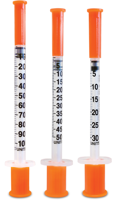 BD Embecta Ultra-Fine U-100 Insulin Syringe 30G x 12-7/10mm Needle Length, 1/2cc Volume 10 Count