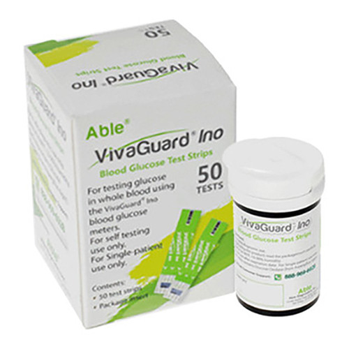 VivaGuard Ino Blood Glucose 50 Test strips VivaGuard Ino Blood Glucose 50 Test strips