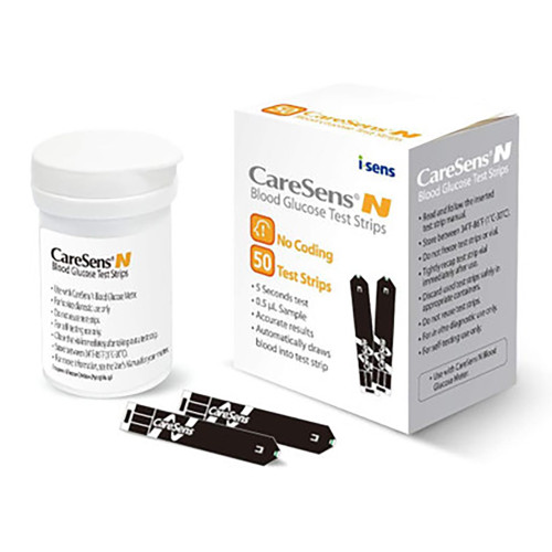 CareSens N Blood Glucose Test Strips - 50 count CareSens N Blood Glucose Test Strips - 50 count