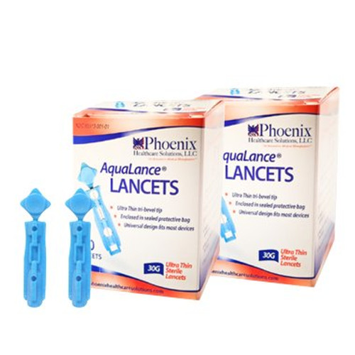 Phoenix healthcare lancets 100 ct [ 2 Pack ]