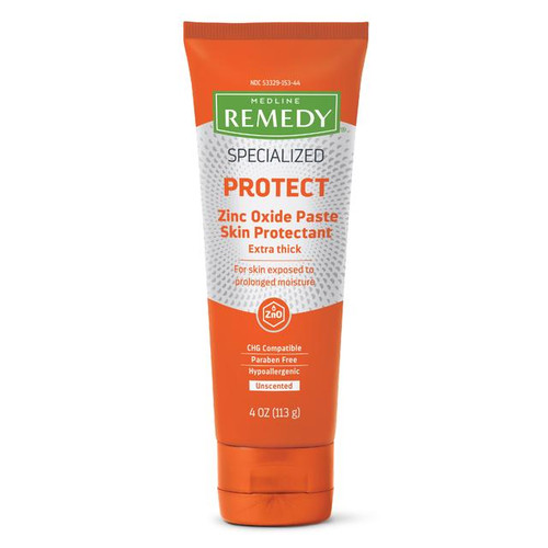 Medline Remedy Specialized Extra Thick Zinc Oxide Paste 8 0z