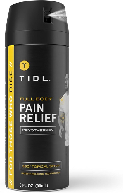 TIDL Sport: Deep Tissue Cooling Spray for Athletes Maximum Pain Relief & Recovery 3 oz TIDL Sport: Deep Tissue Cooling Spray for Athletes Maximum Pain Relief & Recovery 3 oz