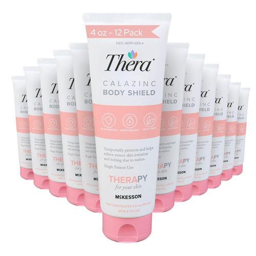 Thera Calazinc Body Shield 4 oz. Tube Scented Cream Skin Protectant