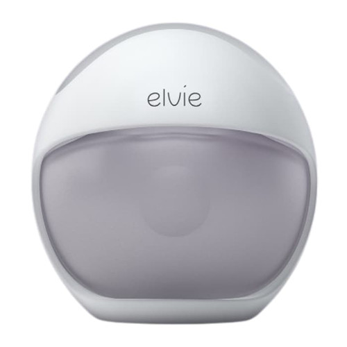 Elvie Curve manual breast pump wearable silicone design on white background