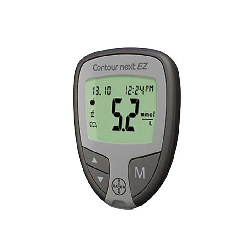 Ascensia Bayer Contour Next EZ Meter [+] Next 100 Test Strips, Lancing Device & Lancets For Glucose Care