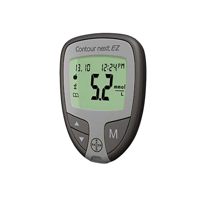 Ascensia Bayer Contour Next EZ Meter [+] NEXT 50 Test Strips, Lancets For Glucose Care
