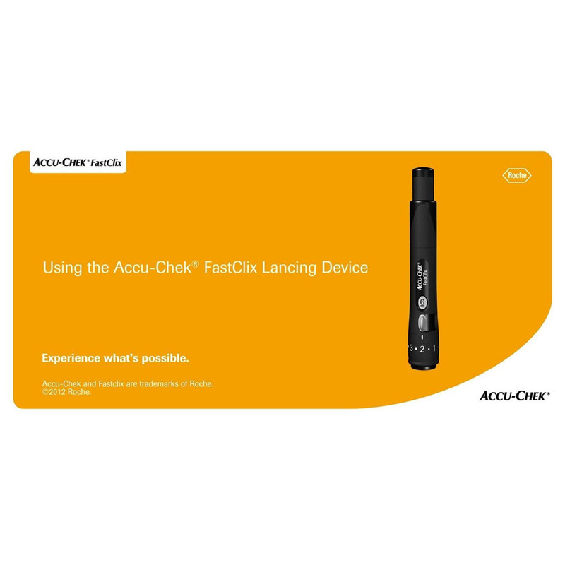 Accu-Chek FastClix Lancing Device For GLucose Care