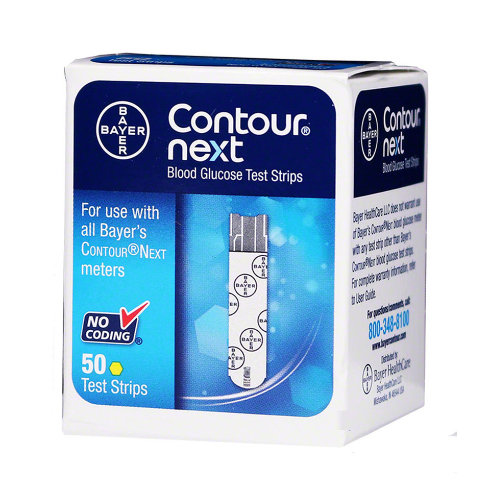 Ascensia Bayer Contour NEXT 1200 Test Strips For Glucose Care