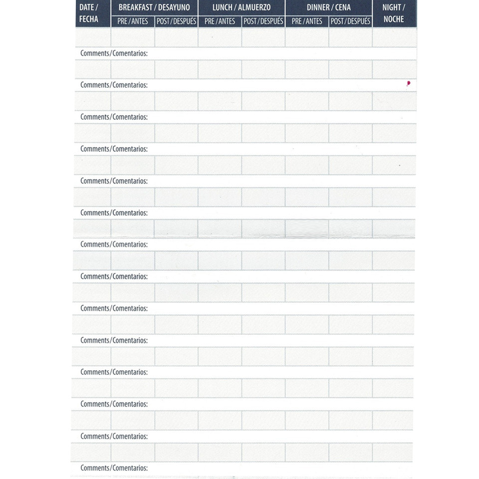 AgaMatrix WaveSense Log Book For Glucose Care