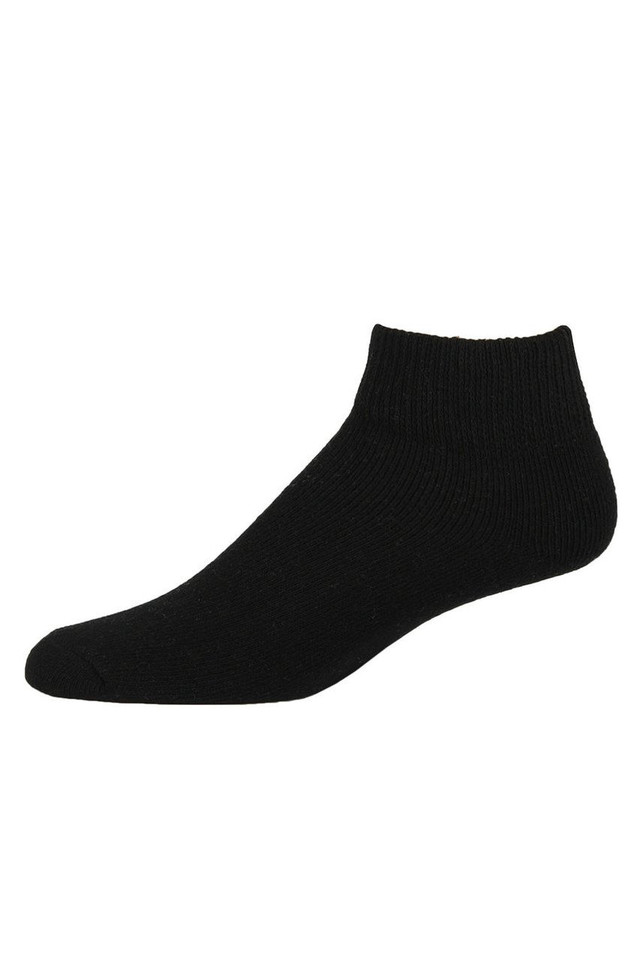 Curative Diagnostics Diabetic Socks Size 10-13 Ankle Set of 3 Pair Pack - Black