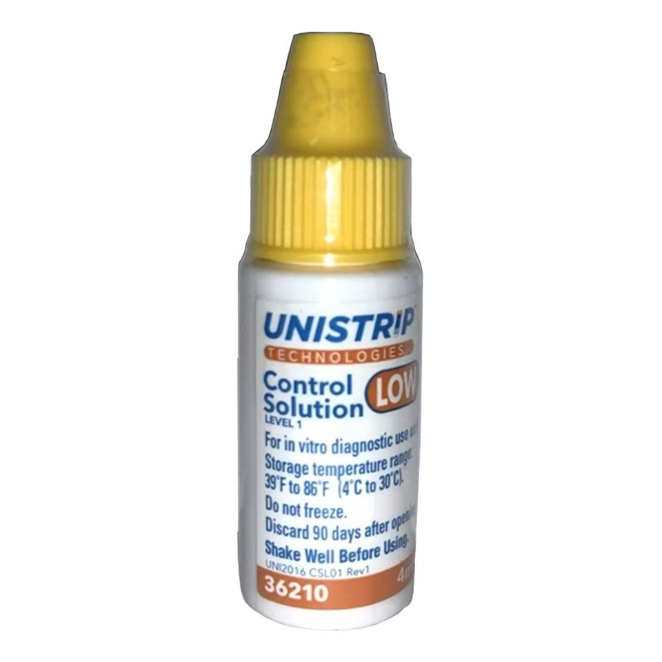 UniStrip Glucose Control Solutio For GLucose Care