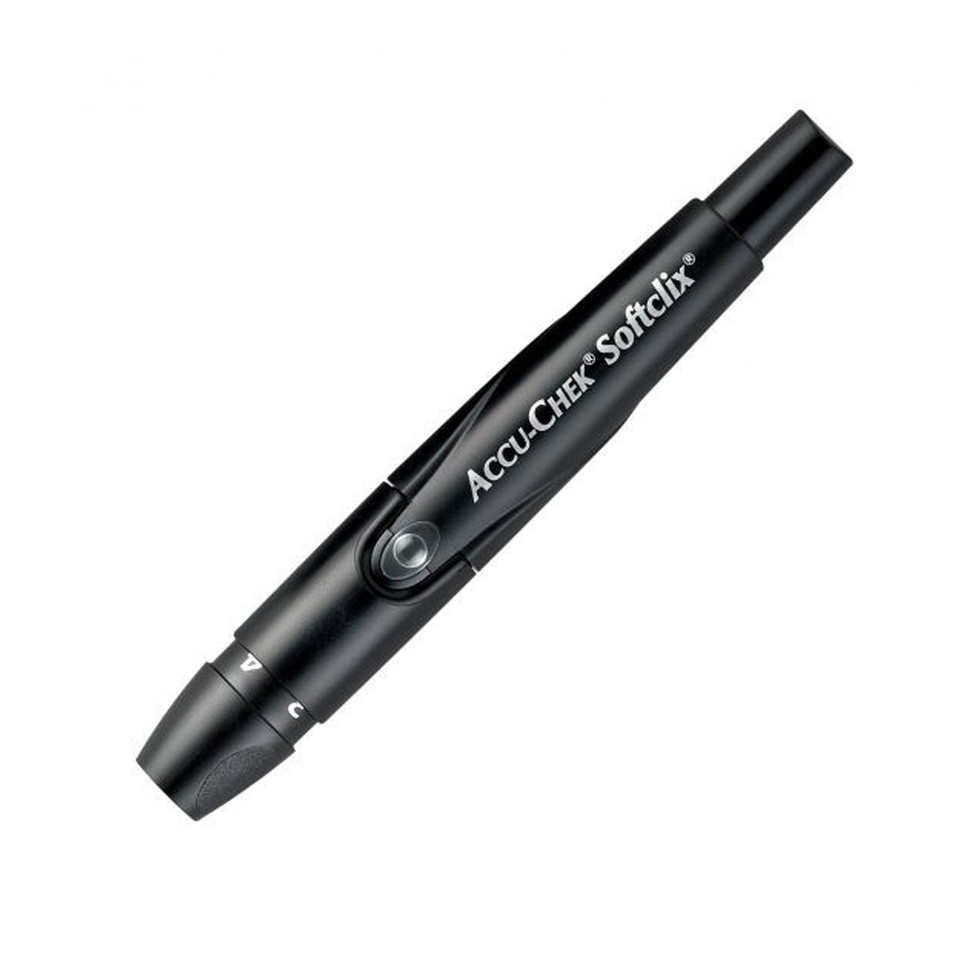 Accu Chek Softclix Lancing Device [+] Accu-Check Softclix Lancets For Glucose Care