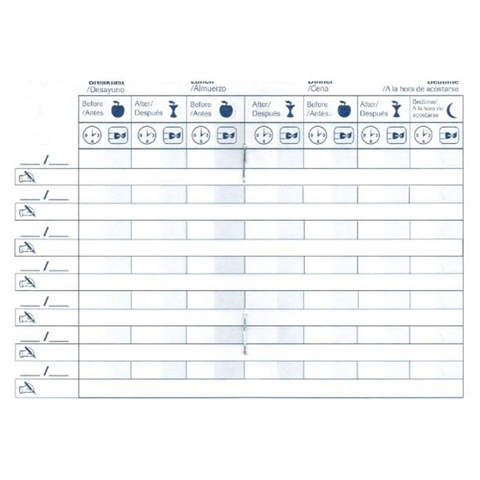 Ascensia Bayer Clinilog LogBook [2 pack] For Glucose Care