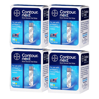 Ascensia Bayer Contour NEXT 200 Test Strips For Glucose Care