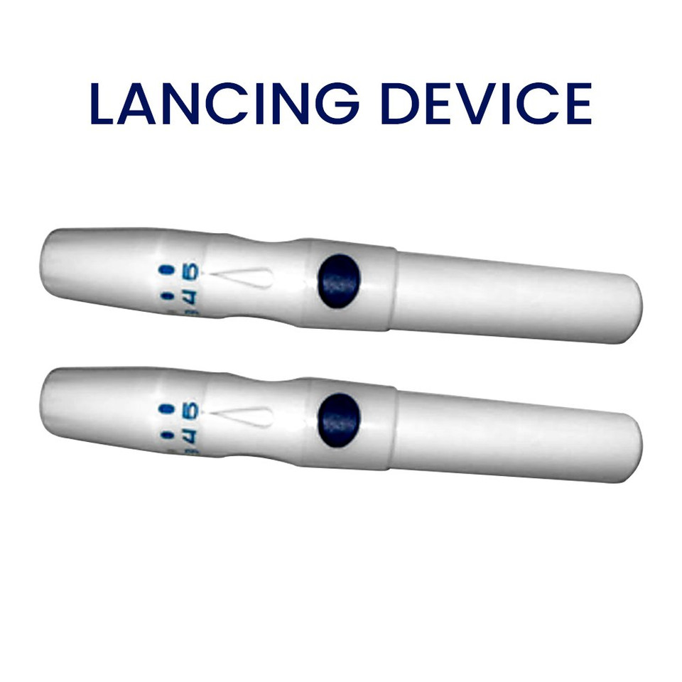 Cardinal Health Mini Lancing Device [ 2 Pack ] For GLucose Care