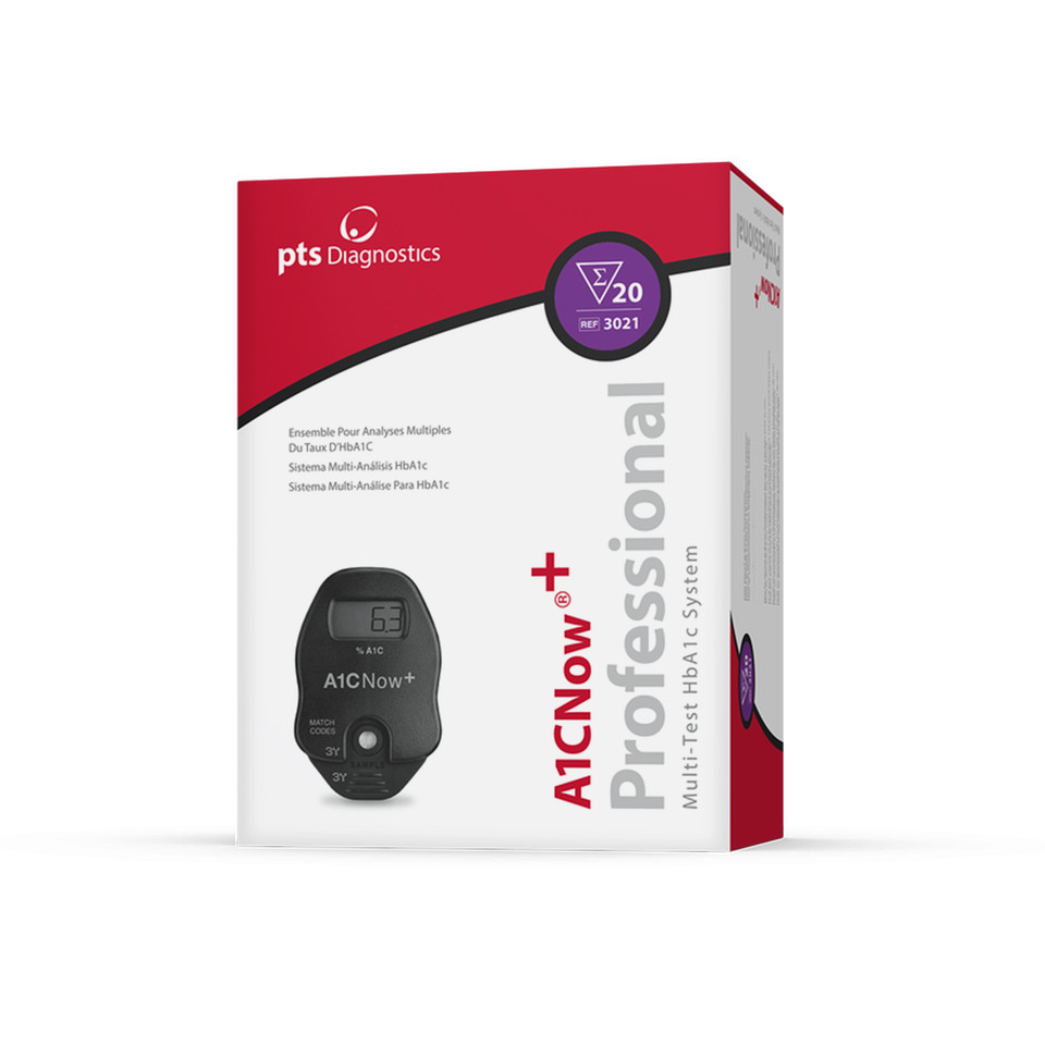 A1C Now+ Diabetes Management HbA1c Test - 20 Tests #916034
