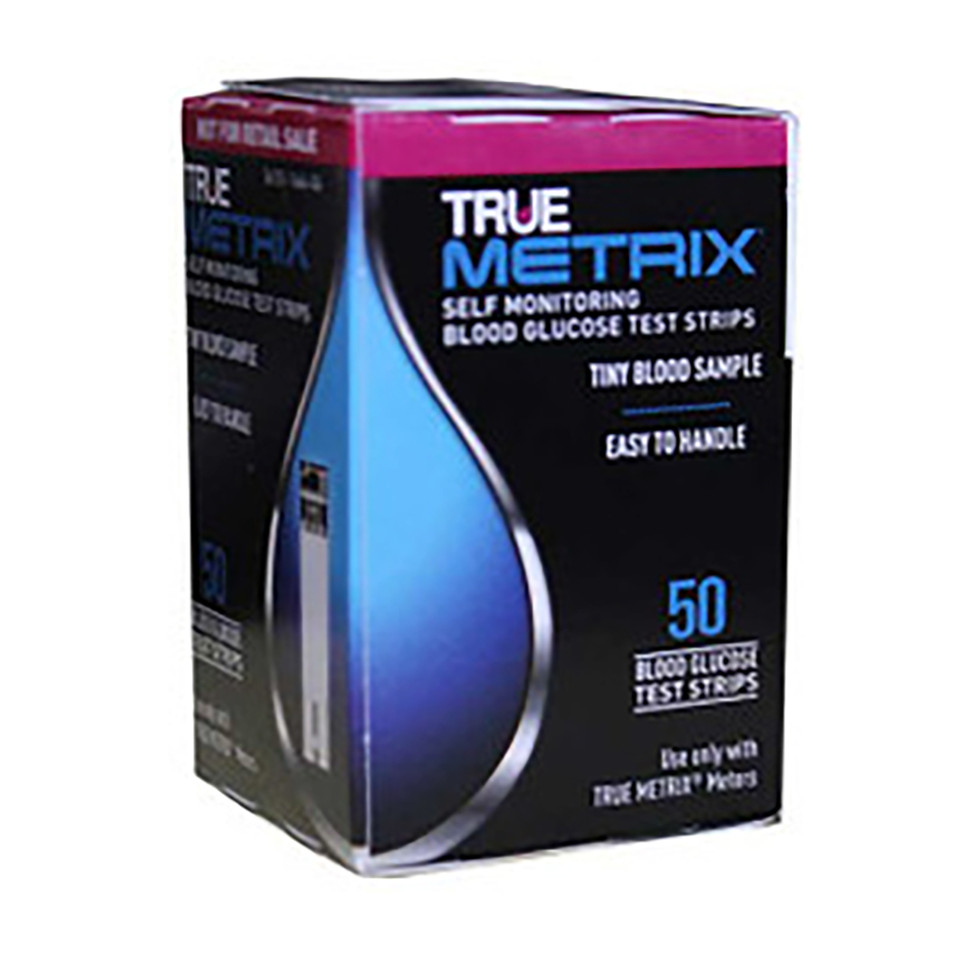 TRUE Metrix GO Blood Glucose Meter kit Plus Metrix 100 Test Strips