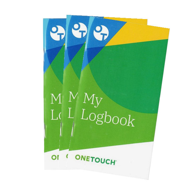 OneTouch Log book By Lifescan - 3 Pack