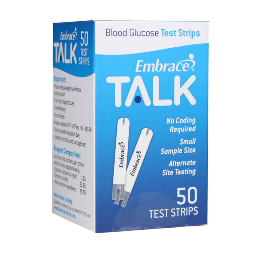 Omnis Health Embrace Blood Glucose 400 Test Strips