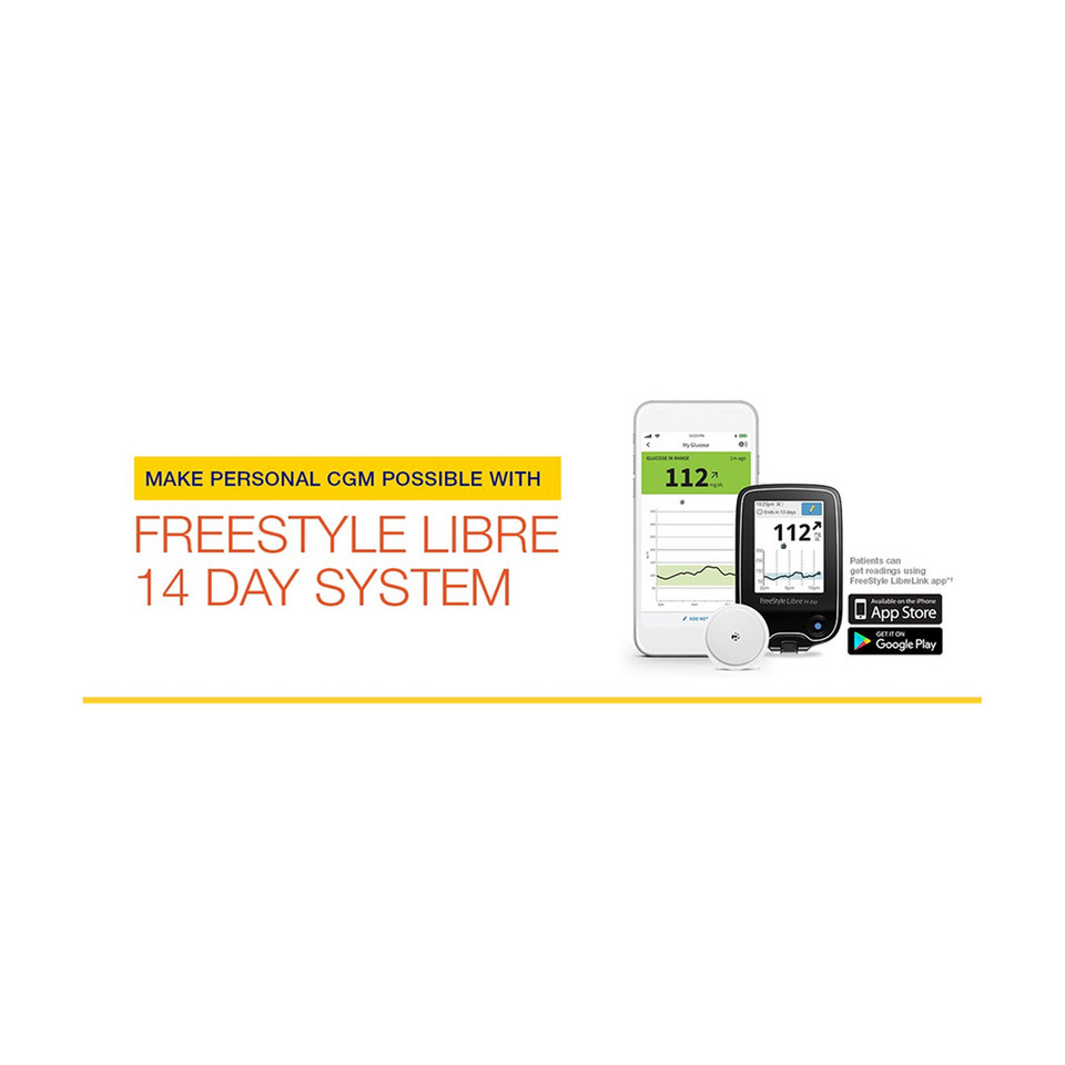 FreeStyle Libre 2 Sensor For 28 Day Monitoring - 2 Pack - CGM