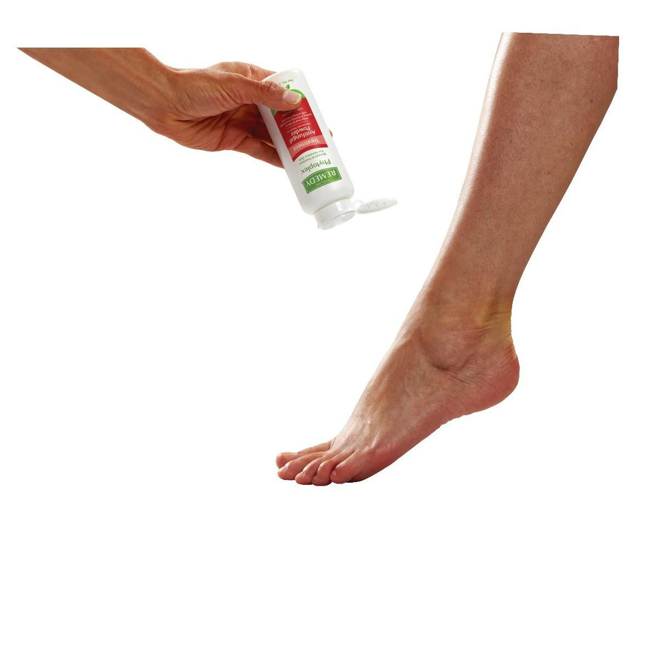 Remedy Phytoplex Antifungal Powder, 3oz – Talc-Free, 2% Miconazole for Athlete’s Foot Relief