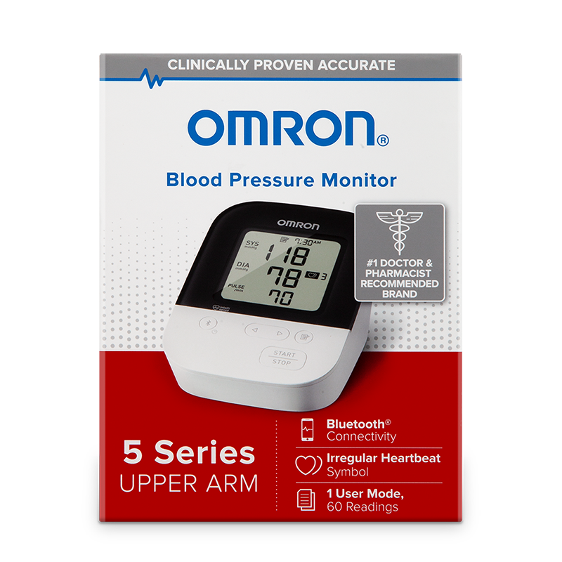 Omron 5 Series Advanced Accuracy Upper Arm Blood Pressure Monitor