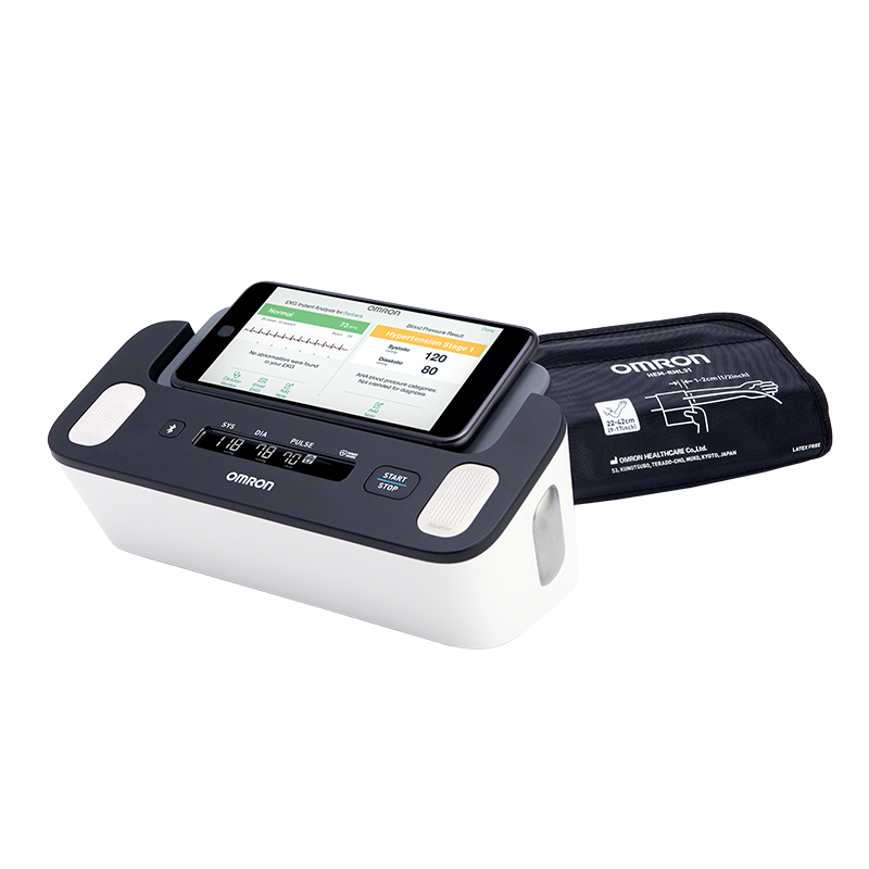 Omron Complete Wireless Upper Arm Blood Pressure and EKG Monitor