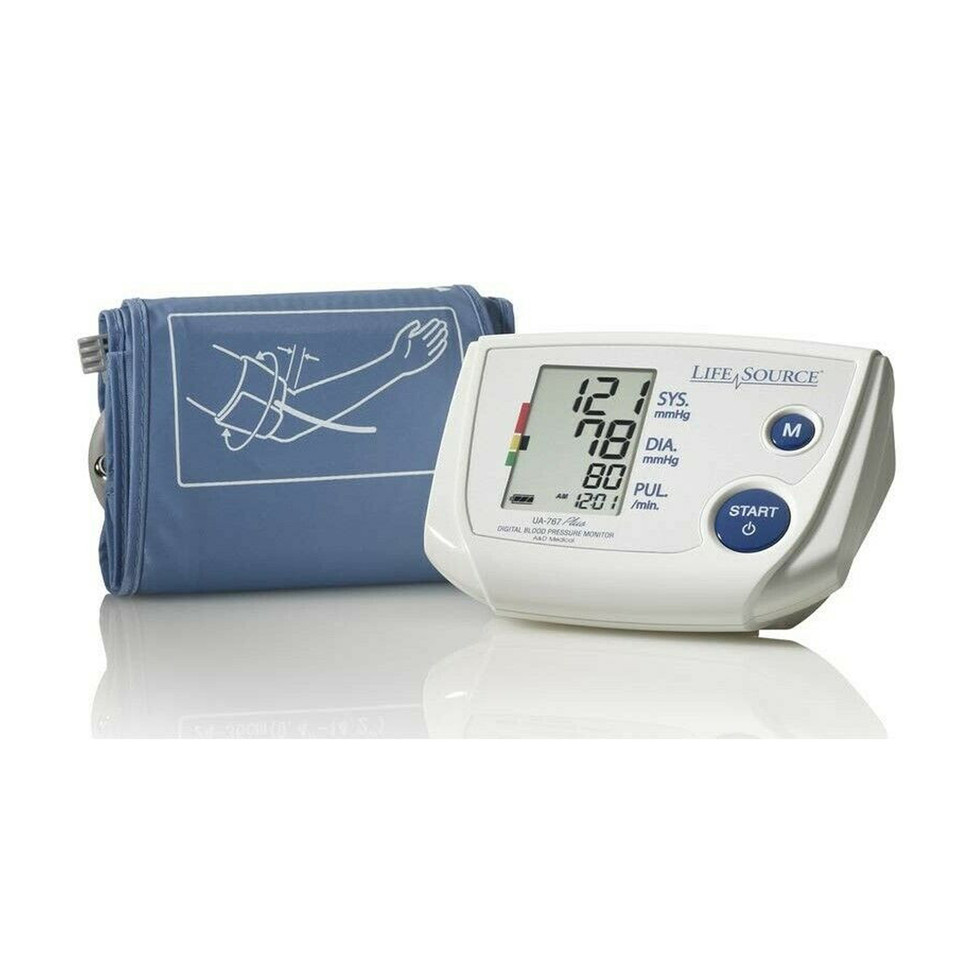 A&d Medical One-step Plus Memory Blood Pressure Monitor With Small Cuff
