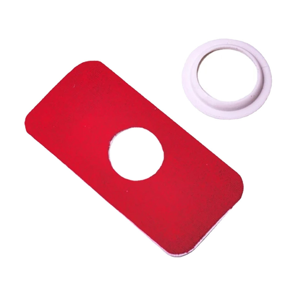 Overt Diabetic FreeStyle Libre Flexible Patches - Red [5 pack] By Curative Diagnostics