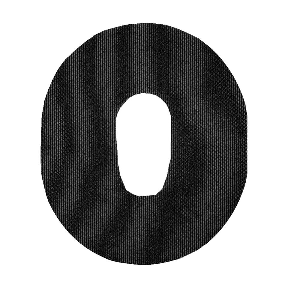 Overt Dexcom CGM Adhesive Patch - Black [ 5 Pack } For G6