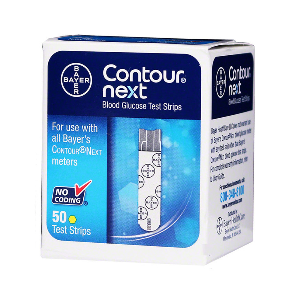 Ascensia Bayer Contour Next GEN Meter [+] NEXT 300 Test Strips For Glucose Care