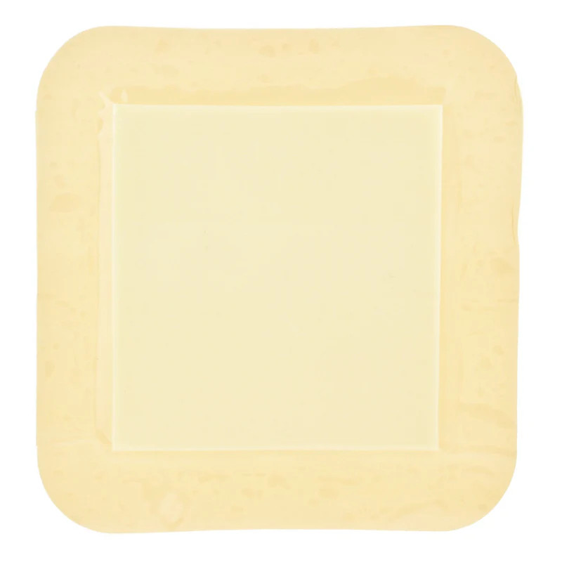 Dermalevin Waterproof Foam Dressing With Border, 6" X 6" [ 10 Pack ]